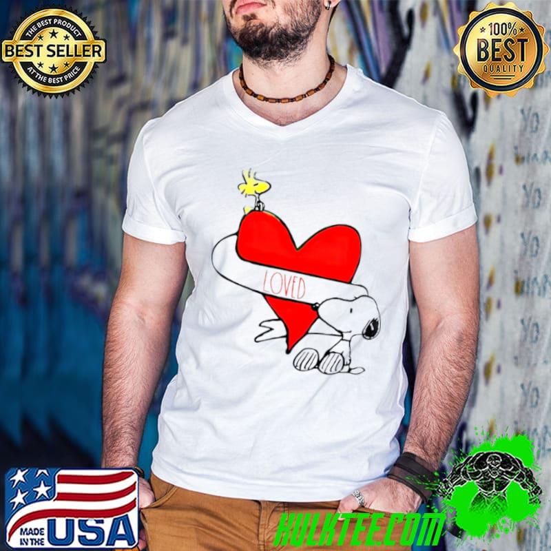 Rae Dunn X Peanuts Loved Shirt