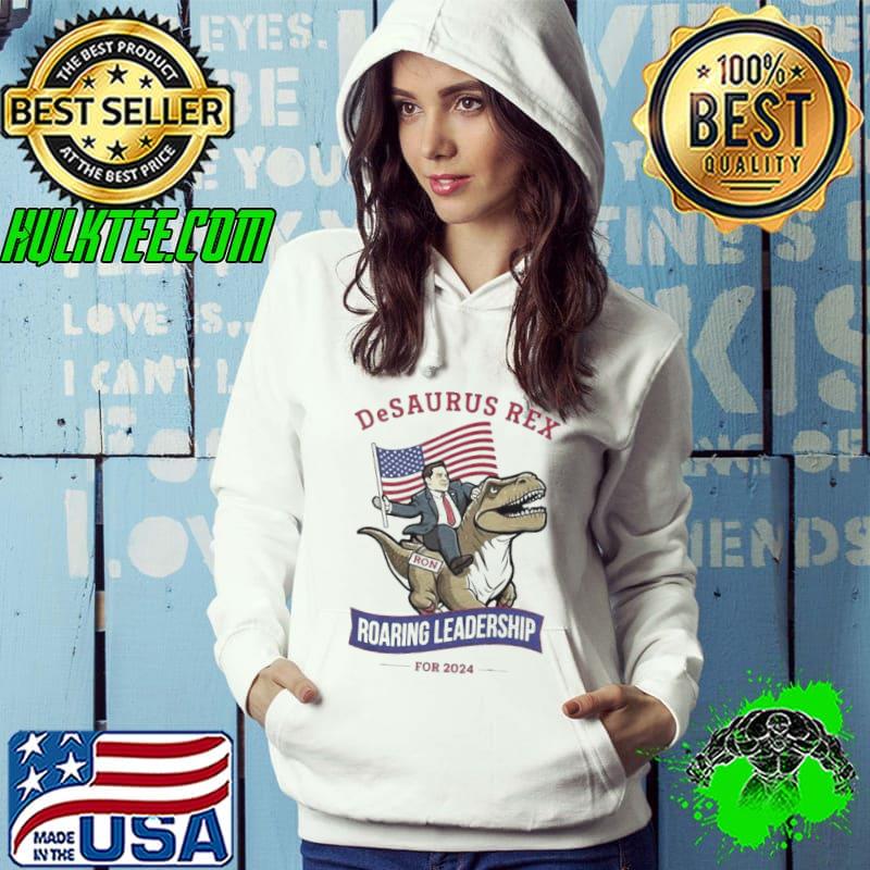 Ron Desantis Desaurus Rex Roaring Leadership For 2024 Shirt