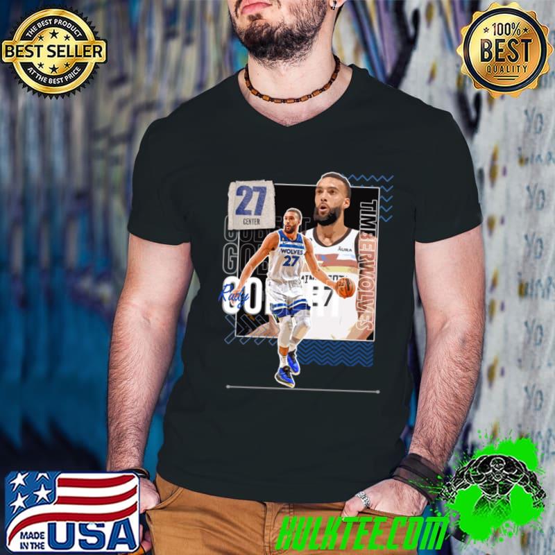 Rudy Gobert French professional basketball player for the Minnesota Timberwolves T-Shirt Guys V Neck Rudy Gobert French professional basketball player for the Minnesota Timberwolves T-Shirt Guys V Neck