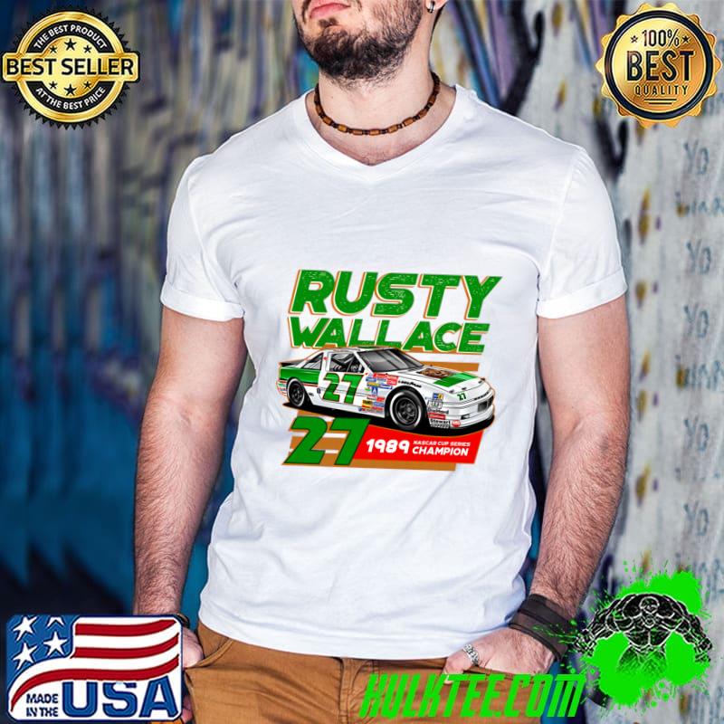 Rusty Wallace 80s Retro American former NASCAR racing driver T-Shirt