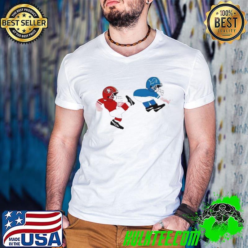 San Francisco 49ers Kicks Detroit Lions 2024 Shirt