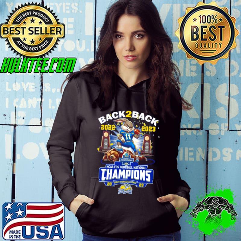 South Dakota State Jackrabbits Back 2 Back Champions 2022 2023 Mascot Shirt