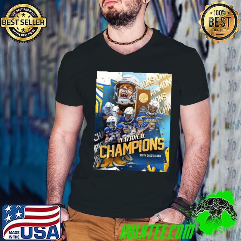 South Dakota State Jackrabbits Defeat Montana Grizzlies 23 3 To Win The 2024 FCS Football National Championship Shirt Guys V Neck South Dakota State Jackrabbits Defeat Montana Grizzlies 23 3 To Win The 2024 FCS Football National Championship Shirt Guys V Neck