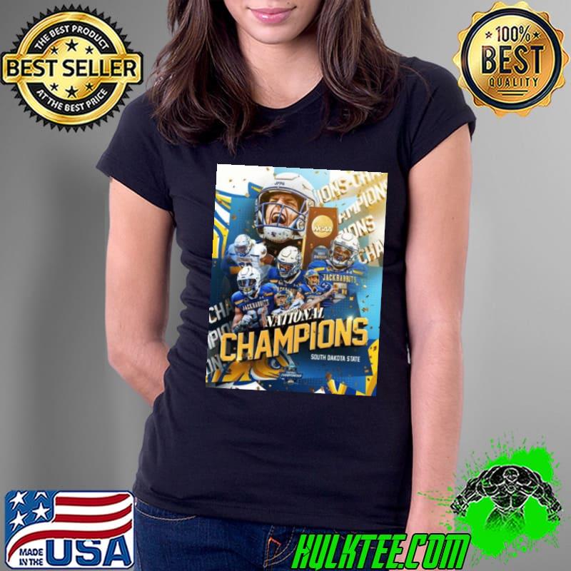South Dakota State Jackrabbits Defeat Montana Grizzlies 23 3 To Win The 2024 FCS Football National Championship Shirt Ladies Tee South Dakota State Jackrabbits Defeat Montana Grizzlies 23 3 To Win The 2024 FCS Football National Championship Shirt Ladies Tee