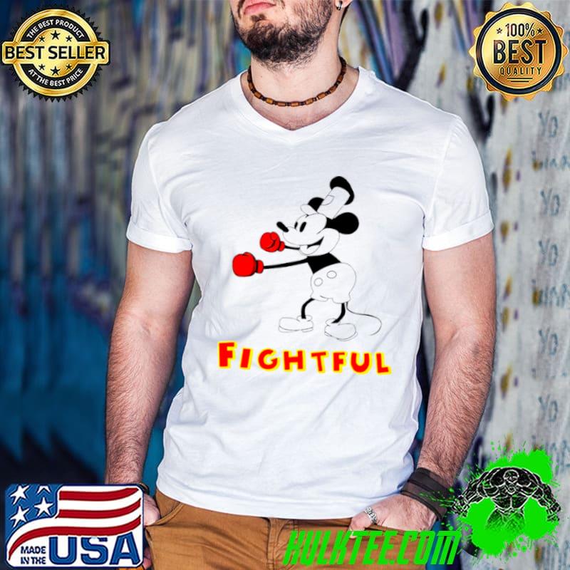 Steamboat Fightful Mickey Mouse Shirt
