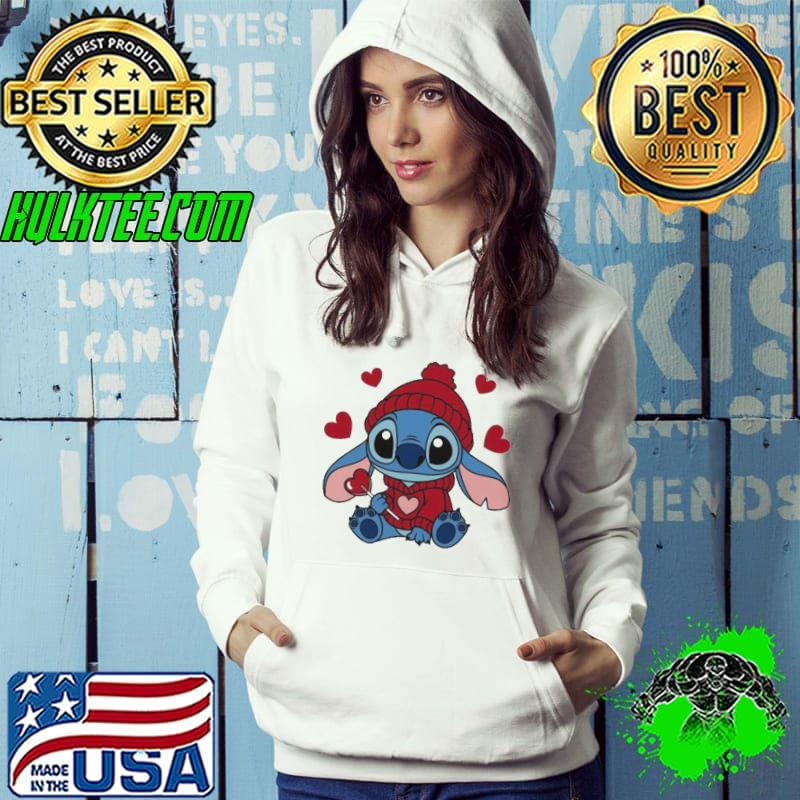 Stitch Valentine Candy Heart 2024 s Hoodie Stitch Valentine Candy Heart 2024 s Hoodie