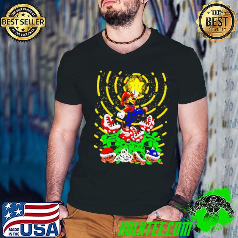 Super Mario Bros jumpman star shirt