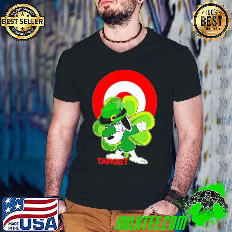 Target symbol sst patricks snoopy dabbing shirt