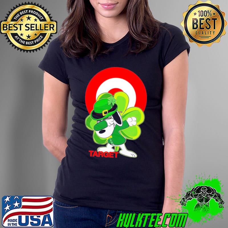 Target symbol sst patricks snoopy dabbing s Ladies Tee Target symbol sst patricks snoopy dabbing s Ladies Tee