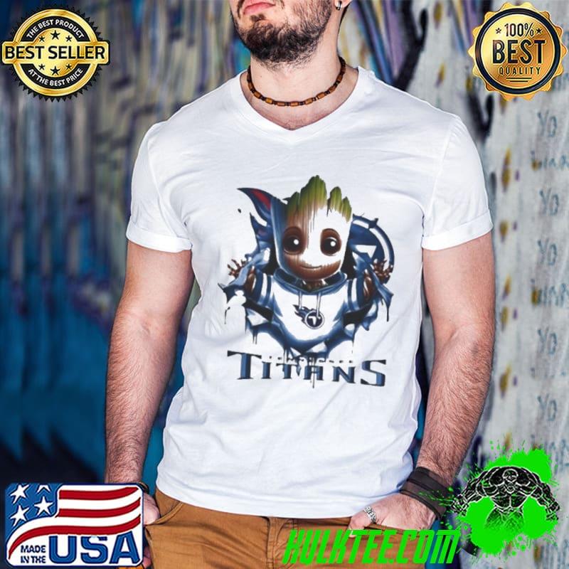 Tennessee Titans Baby Groot Blood Inside Me Shirt