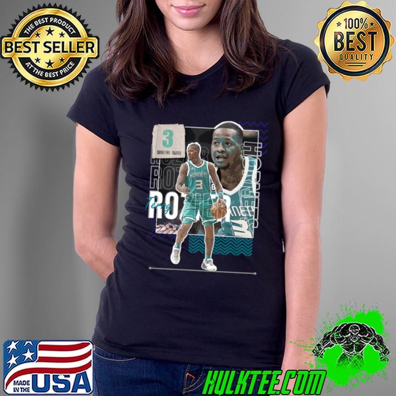 Terry Rozier American professional basketball player for the Charlotte Hornets T-Shirt