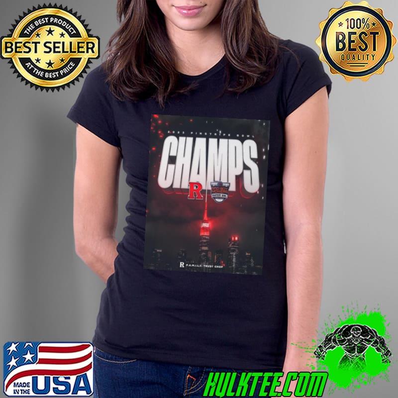 The 2023 Pinstripe Bowl Champions Is Rutgers Scarlet Knights NCAA College Football shirt