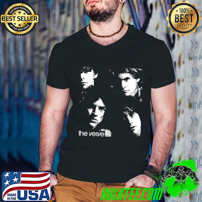 The verve guitarist Nick McCabe lead vocalist Richard Ashcroft T-Shirt Guys V Neck The verve guitarist Nick McCabe lead vocalist Richard Ashcroft T-Shirt Guys V Neck