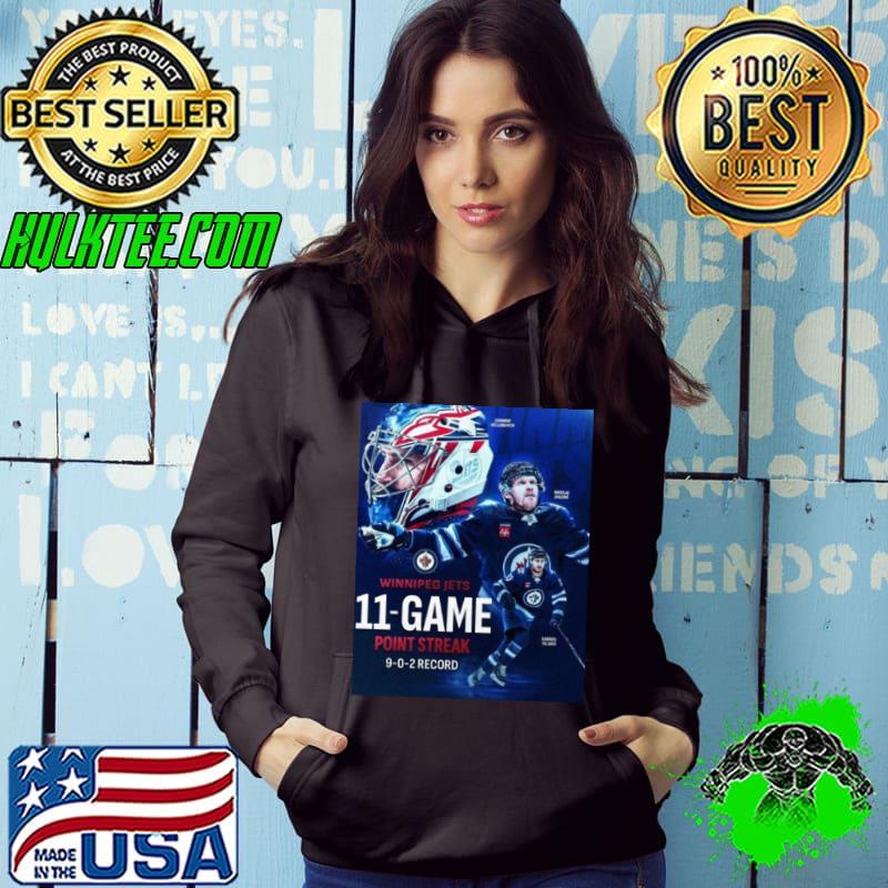 The Winnipeg Jets 11 Game Point Streak 9 0 2 Record shirt The Winnipeg Jets 11 Game Point Streak 9 0 2 Record shirt