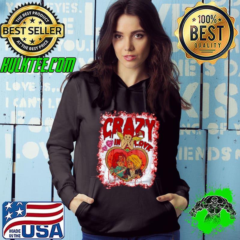 Top chucky Valentine Crazy In Love 2024 Shirt