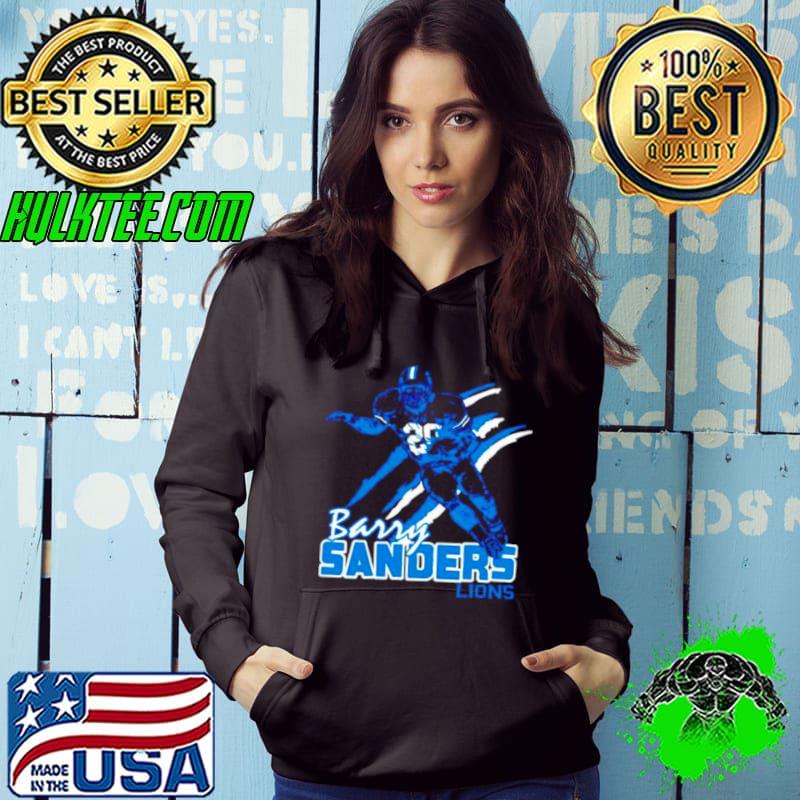 Top detroit Lions Barry Sanders vintage shirt