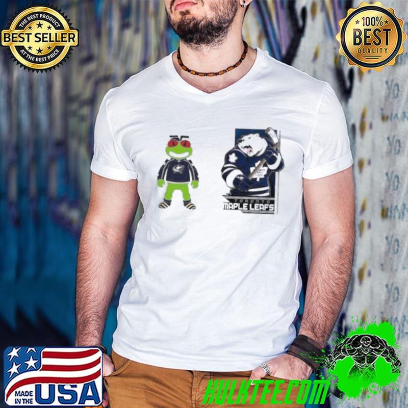 Toronto Maple Leafs VS Columbus Blue Jackets NHL Mascot shirt