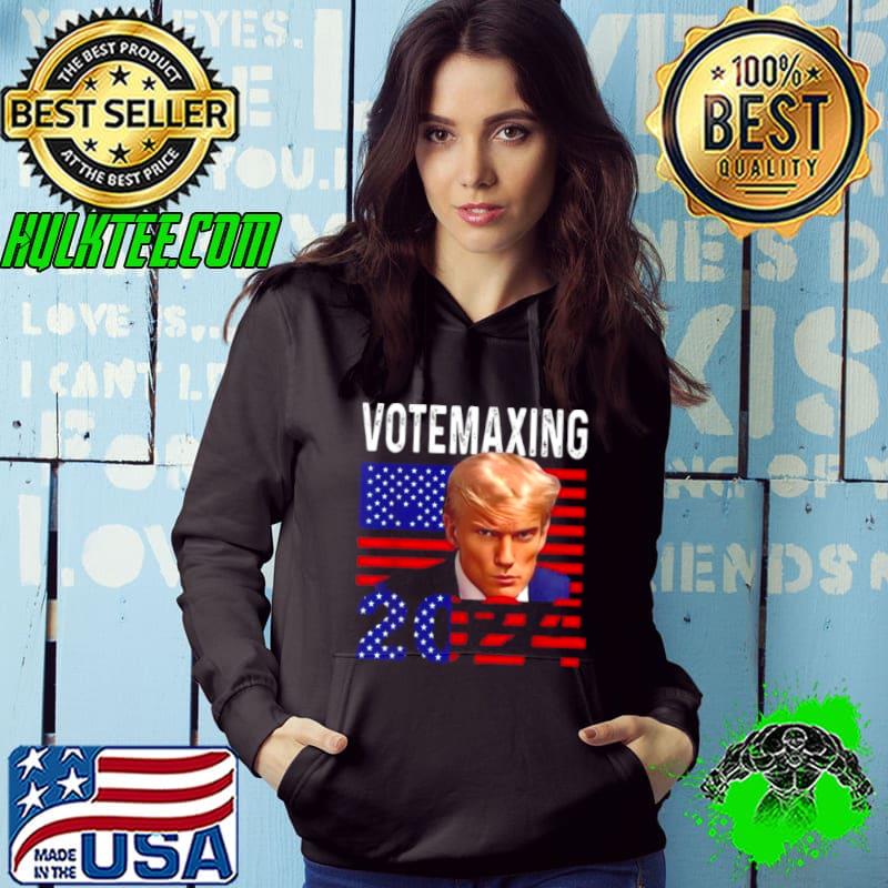 Trump Looksmax Trump Mewing Vote Maxxing 2024 Shirt Hoodie Trump Looksmax Trump Mewing Vote Maxxing 2024 Shirt Hoodie