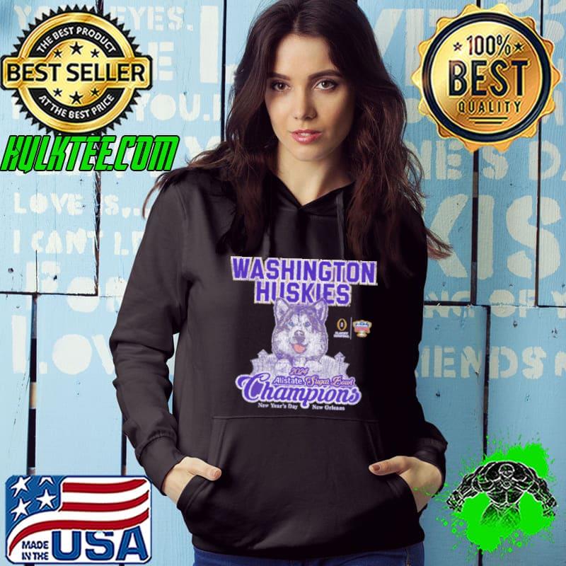 Washington Sugar Bowl Champions Retro Shirt Hoodie Washington Sugar Bowl Champions Retro Shirt Hoodie