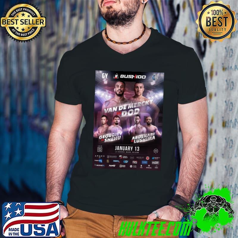 Wavre, Belgium MMA Bushido Jan 13 2024 shirt