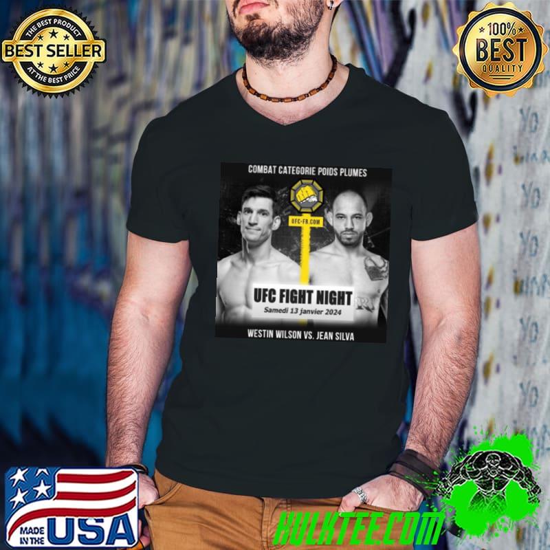 Westin Wilson VS Jean Silva UFC Jan 13 2024 shirt