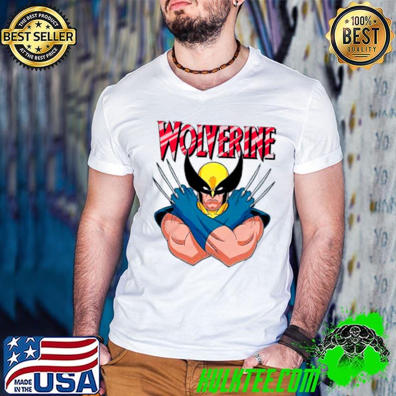 Wolverine 97 Hero Shirt Guys V Neck Wolverine 97 Hero Shirt Guys V Neck