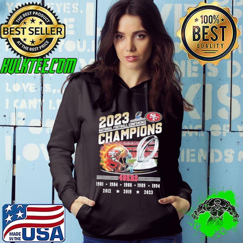 2023 national football conference champions 49ers shirt