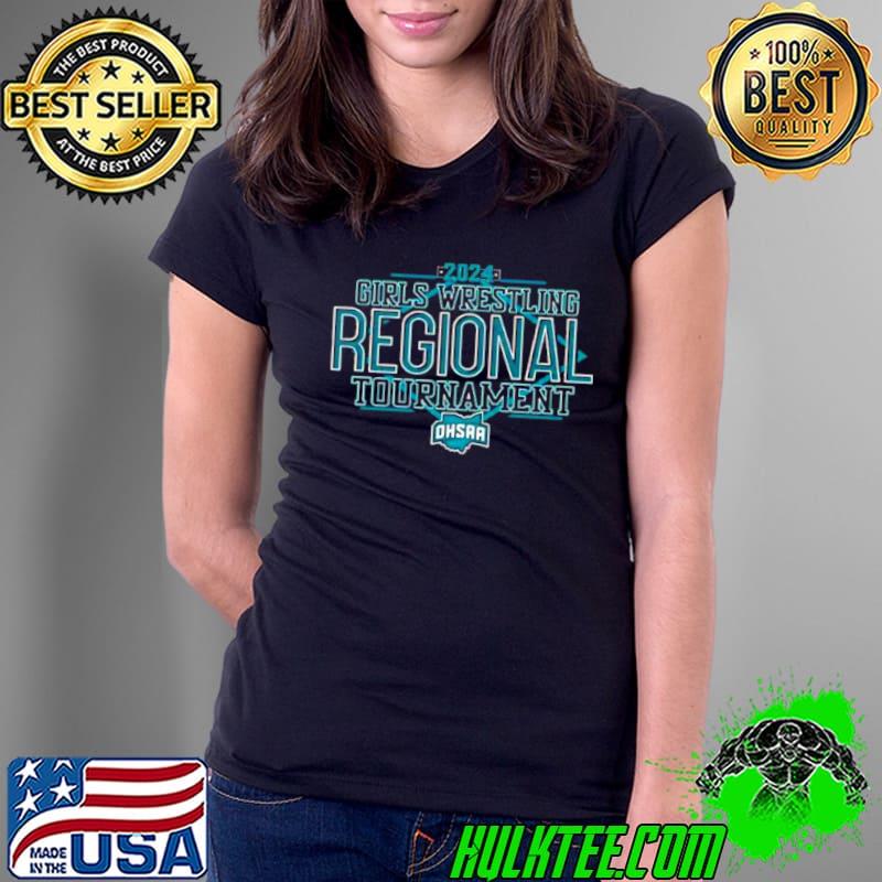 2024 OHSAA Girls Wrestling Regionals Tournament Shirt