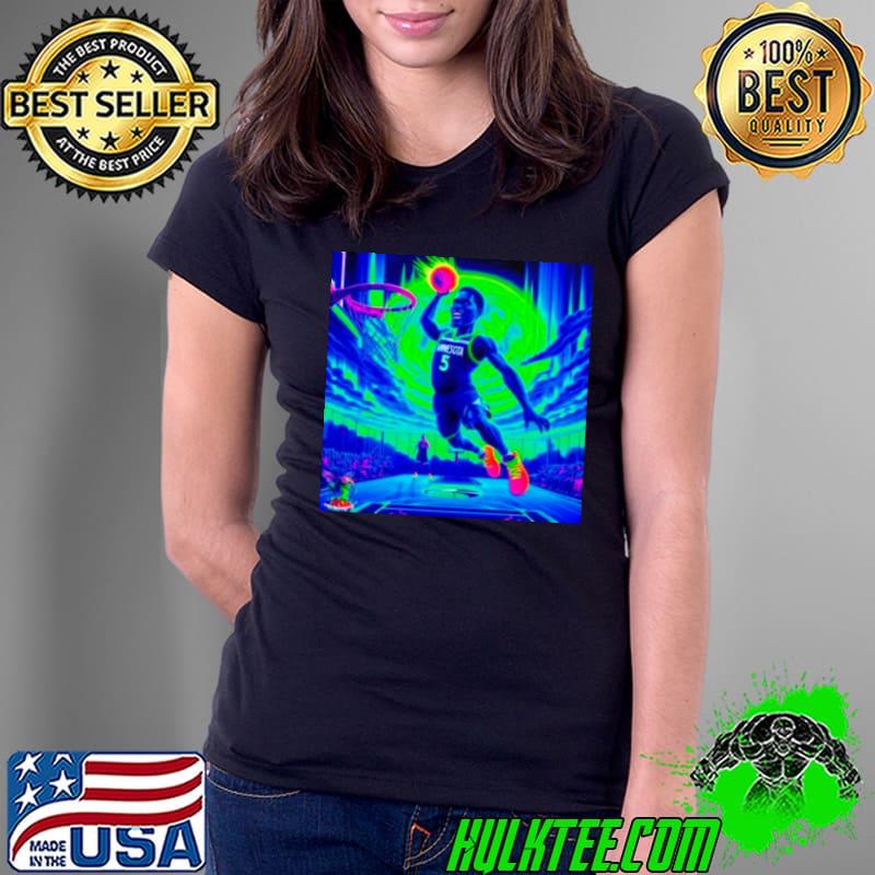 Anthony Edwards – Green Moon Jam ANT Psychedelic Meme Minnesota Timberwolves shirt