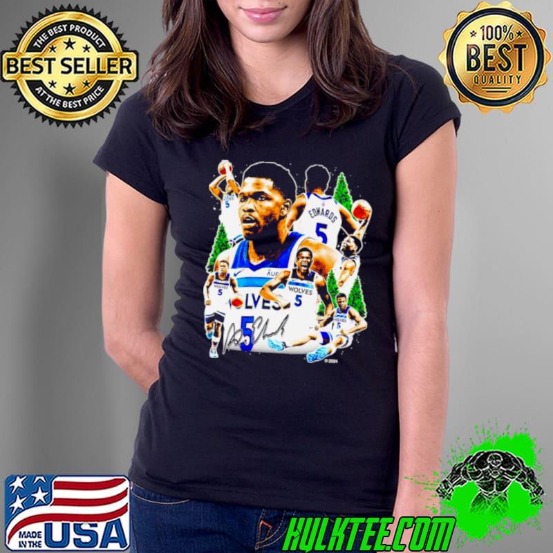 Anthony Edwards Minnesota Timberwolves graphic poster shirt