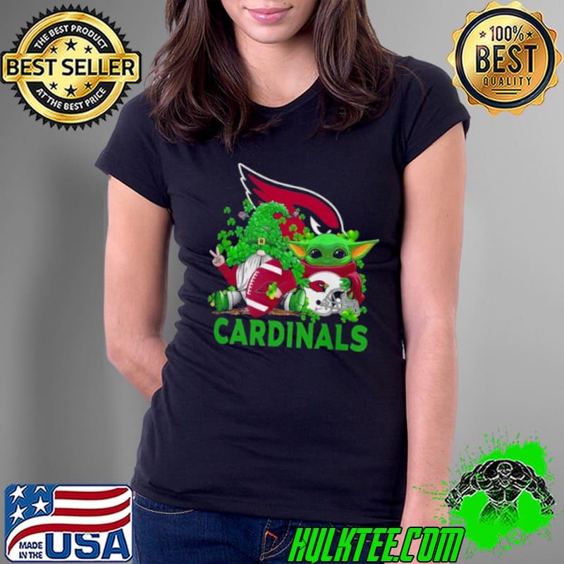 Arizona Cardinals Baby Yoda Happy St.patrick’s Day Shamrock 2024 Shirt