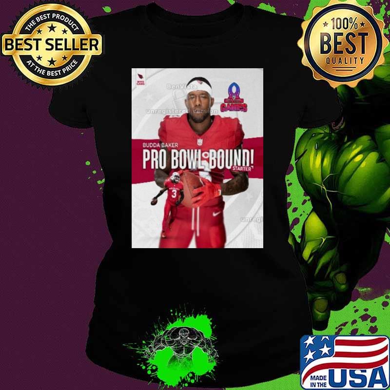 Arizona Cardinals Budda Baker Named To 2024 NFC Pro Bowl Games Shirt