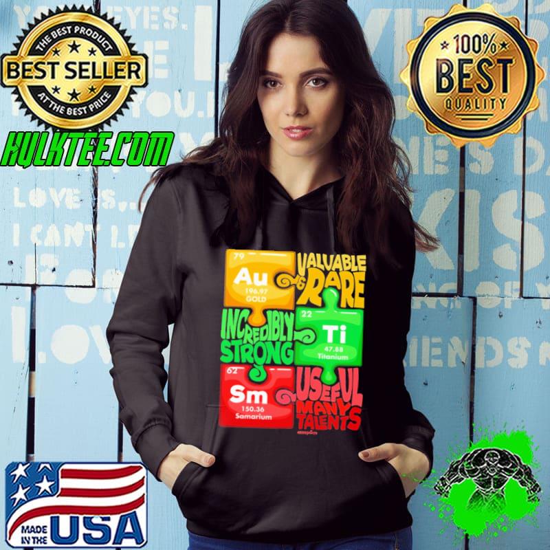 Autism awareness valuable we rare increidibly shirt Autism awareness valuable we rare increidibly shirt