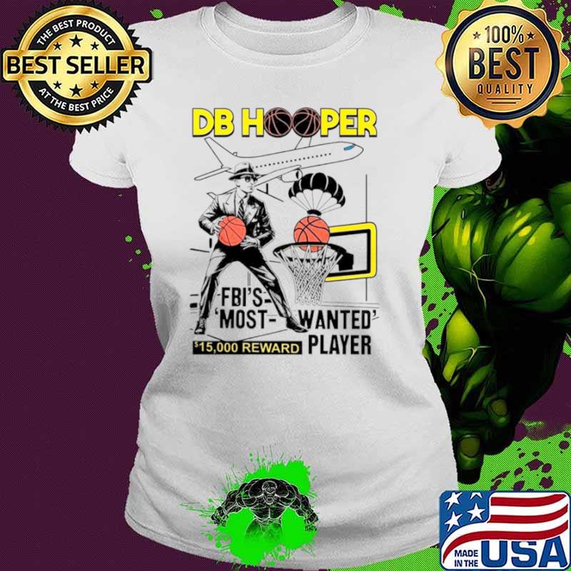 Best dB Hooper FBI’s ‘most wanted’ player shirt