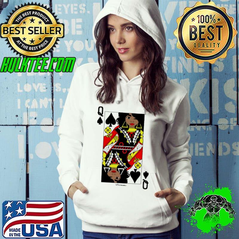 Black Queen Card Casio shirt