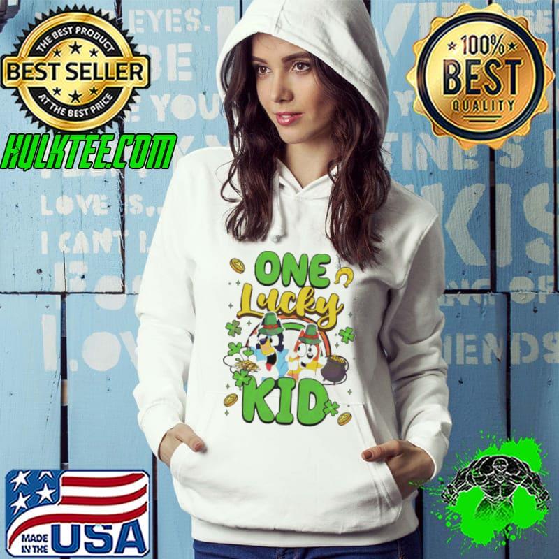 Bluey One Lucky Kid St Patricks Day shirt Bluey One Lucky Kid St Patricks Day shirt