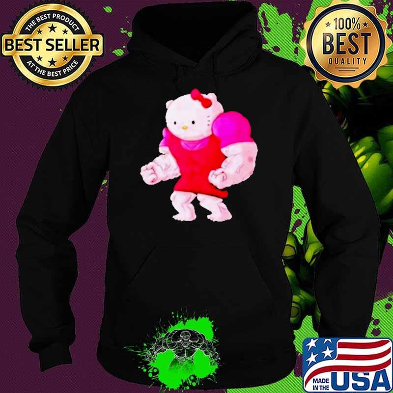 Buff hello kitty gym shirt