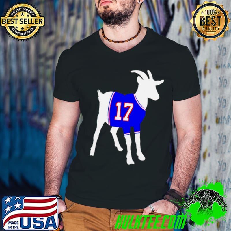 Buffalo Bills Josh Allen 17 Goat s Guys V Neck Buffalo Bills Josh Allen 17 Goat s Guys V Neck