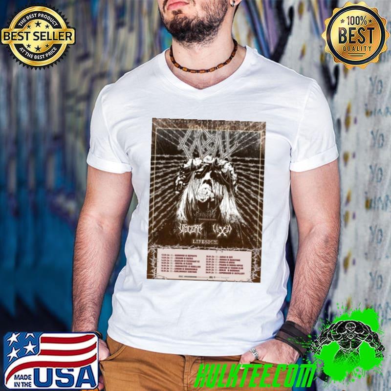 Cabal The Great Decay Europe Tour 2024 shirt