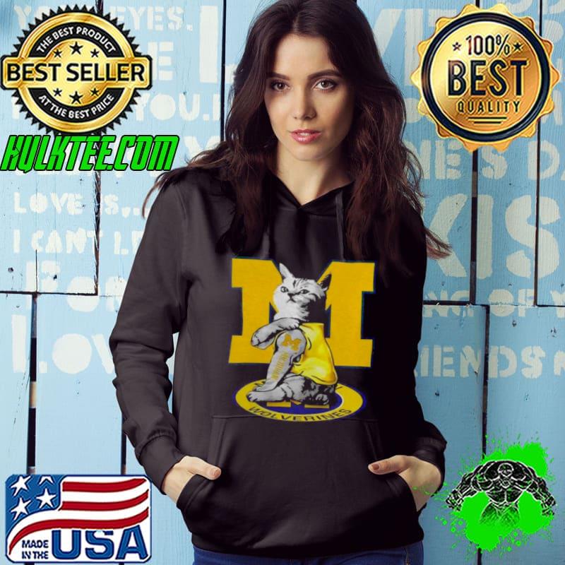 Cat I love Michigan Wolverines 2024 Shirt