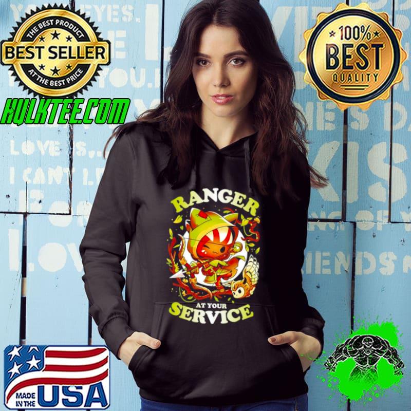 Cat ranger at your service shirt