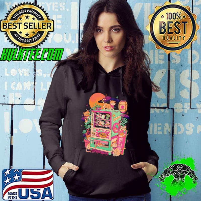 Cat vending machine shirt