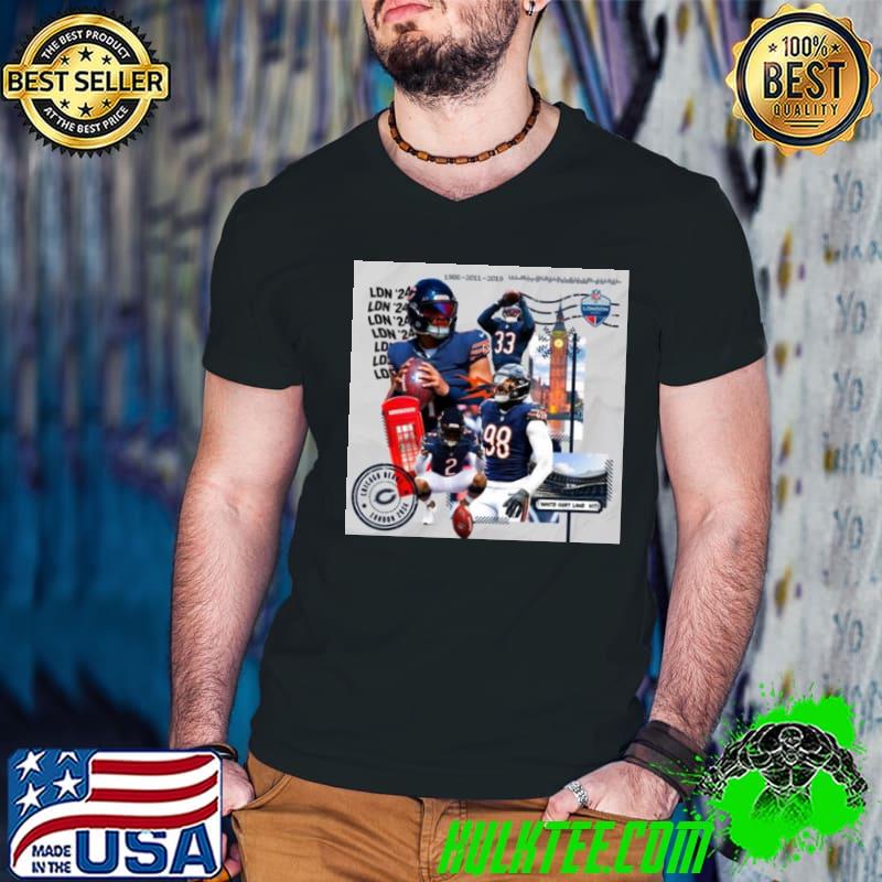 Chicago Bears Headed Back To London Town 1986 2011 2019 2024 shirt