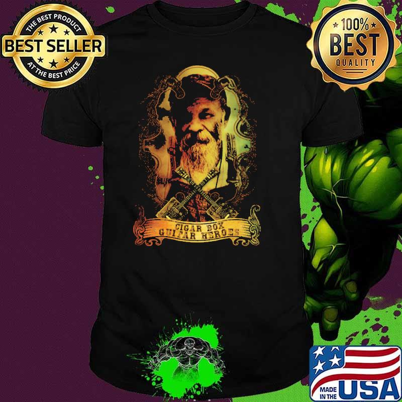 Cigar Box Guitar Heroes Shirt Unisex Cigar Box Guitar Heroes Shirt Unisex