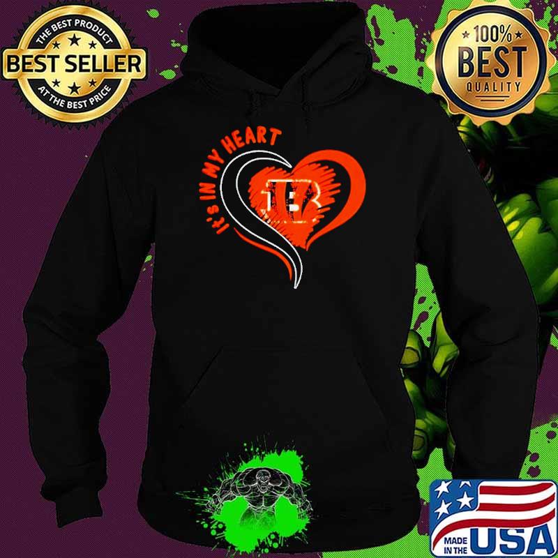 Cincinnati Bengals it’s in my heart shirt