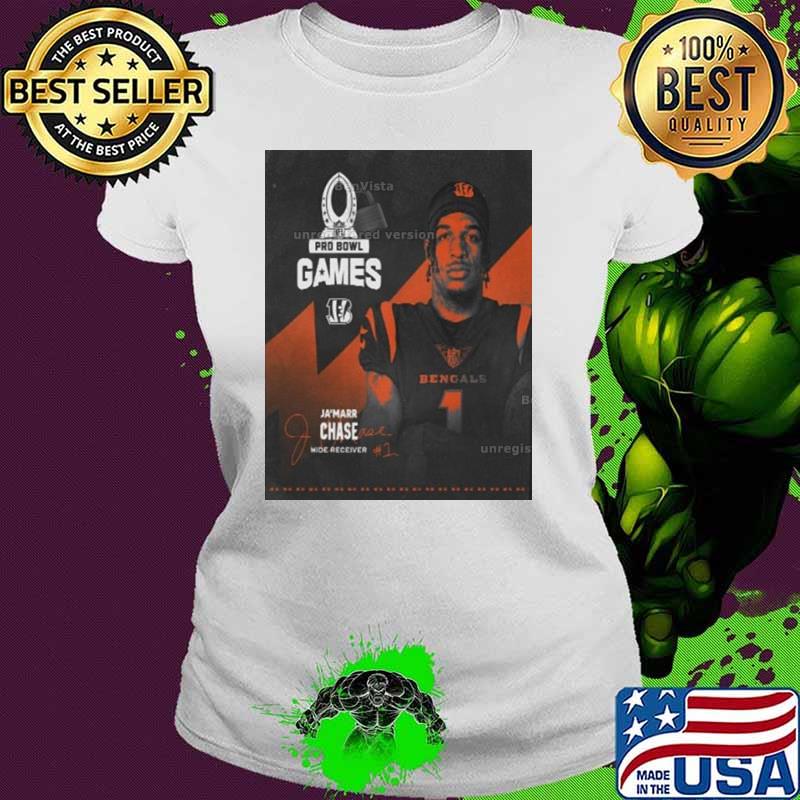Cincinnati Bengals Ja’Marr Chase Named To AFC 2024 Pro Bowl Shirt