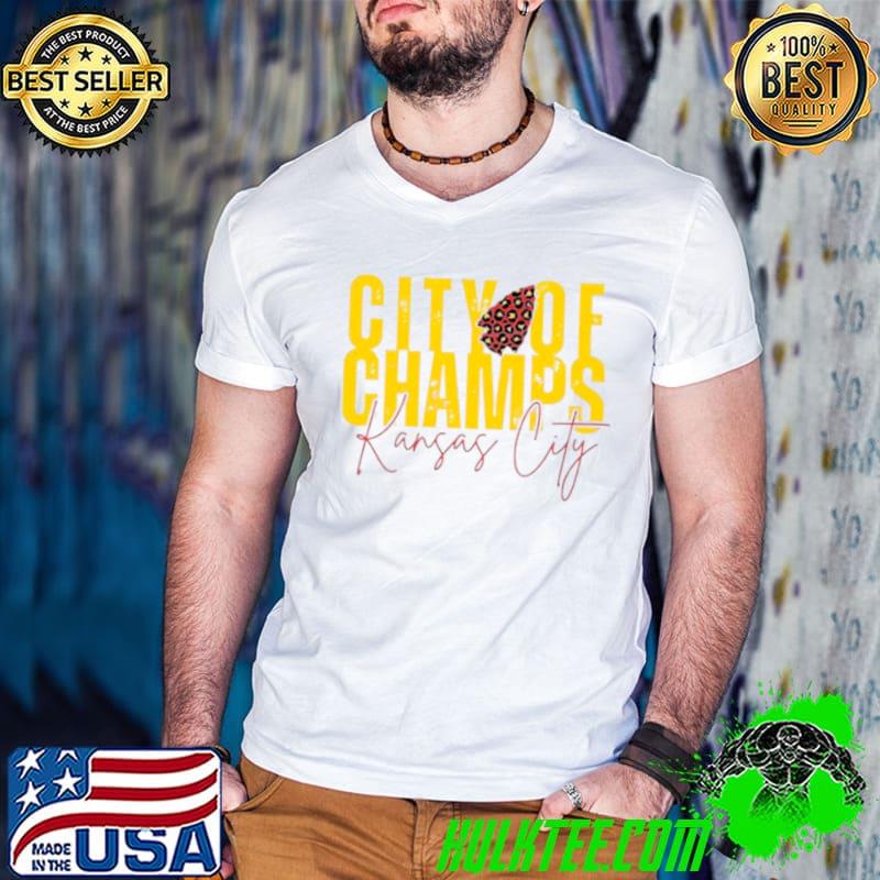 City of Champs Kansas City football shirt