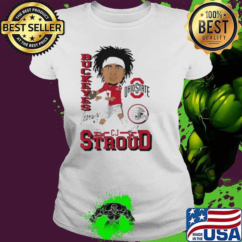 CJ Stroud Ohio State Character shirt