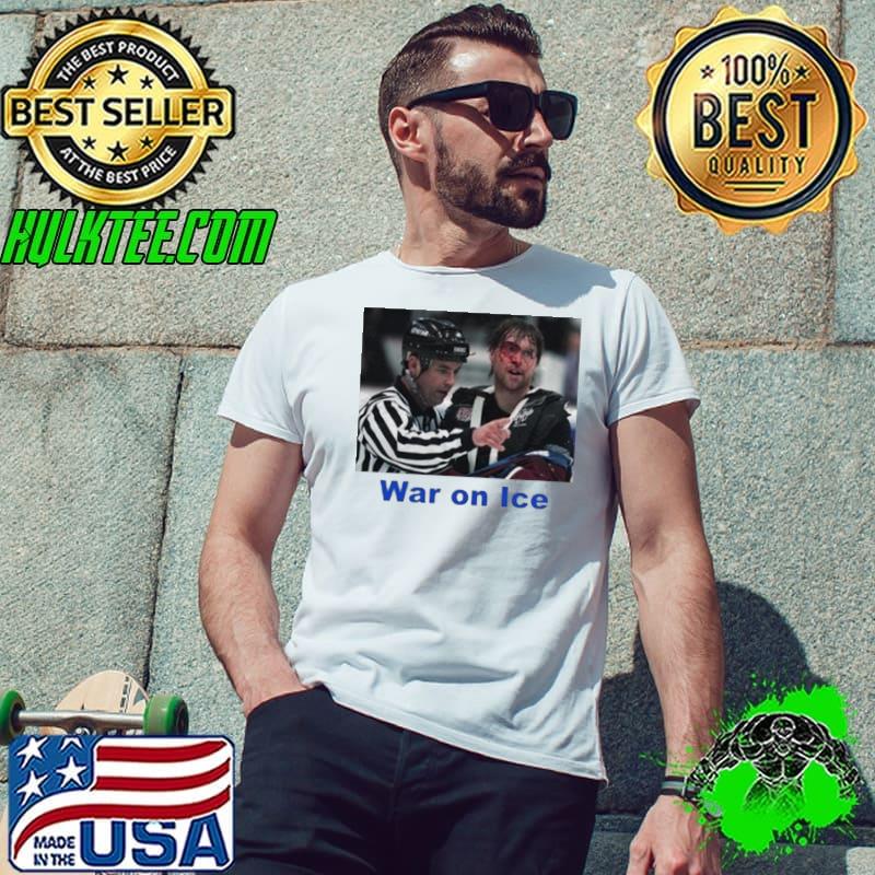 Cm Punk Patrick Roy Post Fight War On Ice Shirt