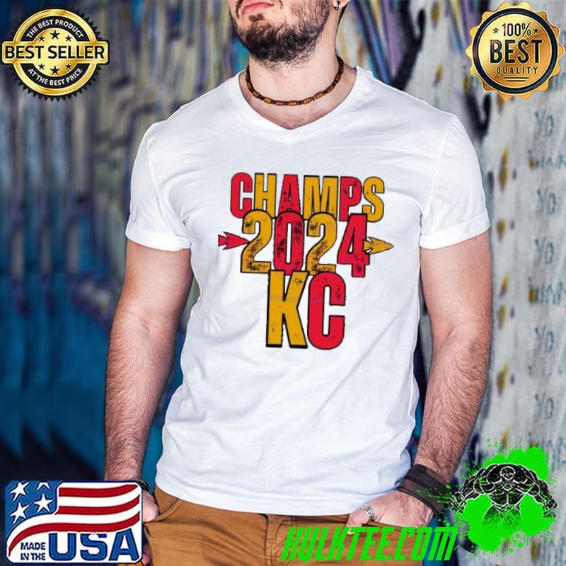 Collection KC Champs 2024 Chiefs Football s Guys V Neck Collection KC Champs 2024 Chiefs Football s Guys V Neck